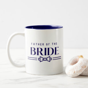 Brautvater Zweifarbige Tasse