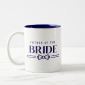 Brautvater Zweifarbige Tasse (Links)