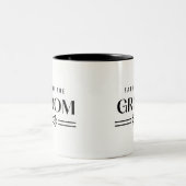Brautvater Zweifarbige Tasse (Mittel)