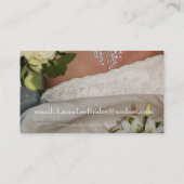 BrautVisitenkarte Visitenkarte (Rückseite)