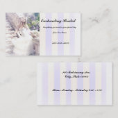 BrautVisitenkarte Visitenkarte (Vorne/Hinten)