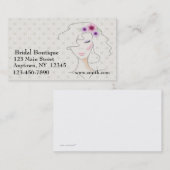 BrautVisitenkarte Visitenkarte (Vorne/Hinten)