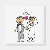 Brautwechsel-Stimmungen speichern die Daten Magnet (Vorne)