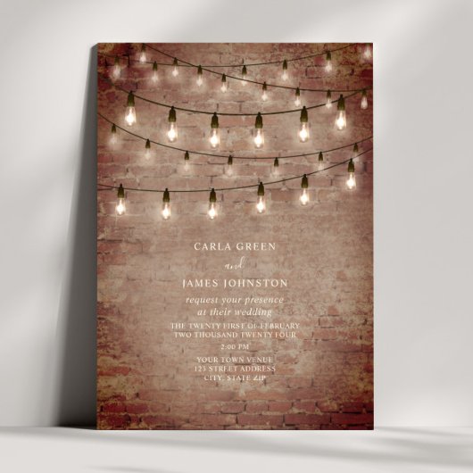 Brautziegeleisen Einladung