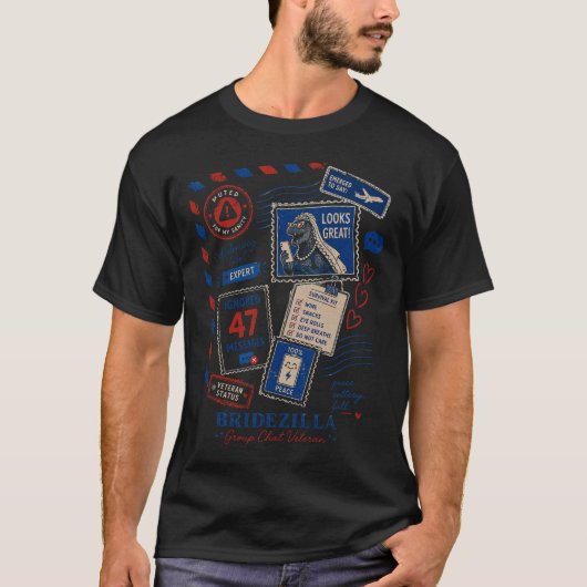 Brautzilla-Gruppe T-Shirt (Vorderseite)