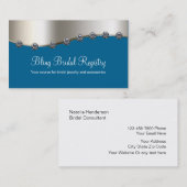 Brautzusatz-Visitenkarten Visitenkarte (Vorne/Hinten)