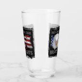 Brave American Hearts Glas (Links)