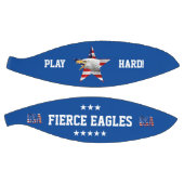Brave Bald Eagle, die amerikanische Flagge, Star Basketball (Panele)