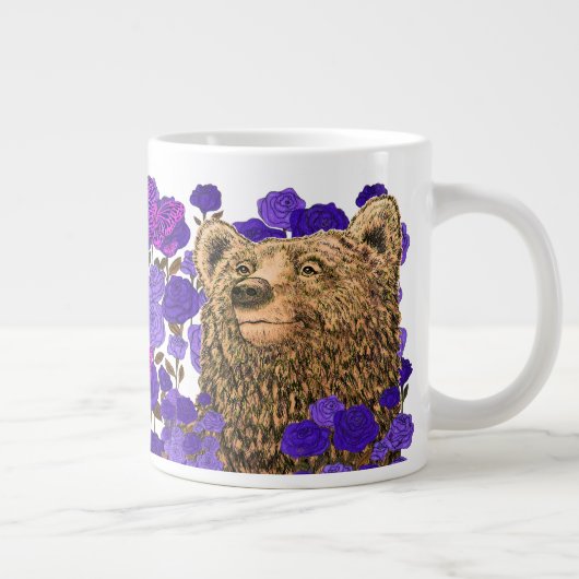 Brave Bear Jumbo-Tasse (Rechts)