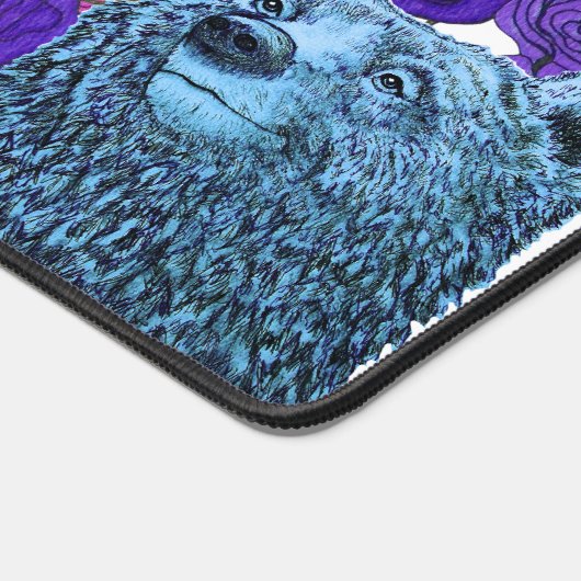 Brave Bear Schreibtischunterlage (Ecke)