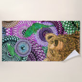 Brave Bear Strandtuch (Vorderseite)