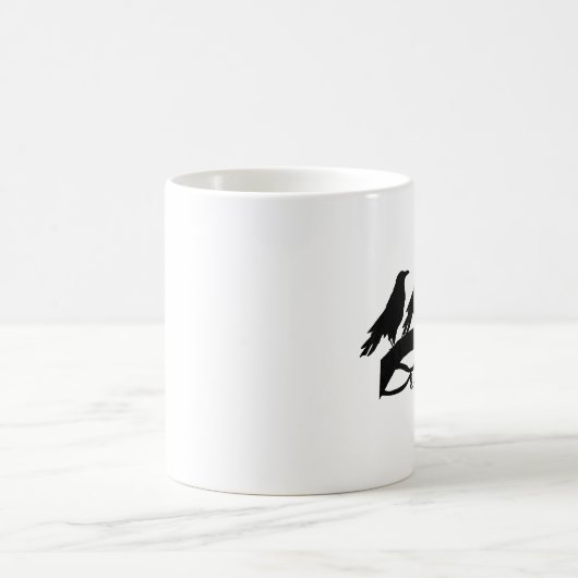 Brave Blackbird Kaffeetasse (Mittel)