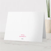 Brave Bunny Karte (Rückseite)