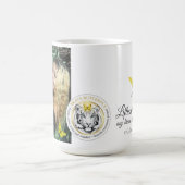 Brave Butterfly sei die Veränderung personalisiere Kaffeetasse (Mittel)