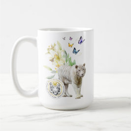 Brave Butterfly sei die Veränderung personalisiere Kaffeetasse