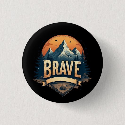 Brave Button Adventure Graphic T-Shirt for Women T (Vorderseite)