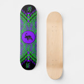 Brave Cat Skateboard (Vorderseite)