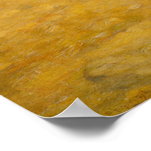 Brave Cavalryman Rettete einen Solider Poster (Ecke)