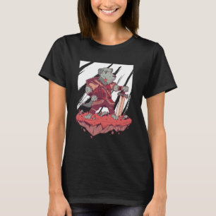 Brave Dog - Cartoon Design T-Shirt