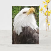 Brave Eagle Greeting Card Karte (Gelbe Blume)