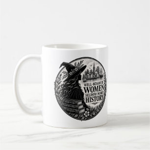 Brave Frauen machen Geschichte Hexe Kaffeetasse