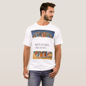 Brave Hearts, Bold Steps - Empowered Journey T-Shi T-Shirt (Vorne ganz)