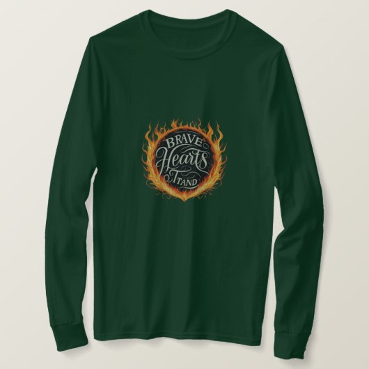 Brave Hearts Stand T - Shirt (Design vorne)