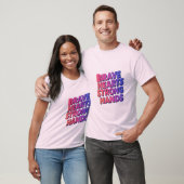 Brave Hearts Strong Hands T - Shirt Design (Unisex)