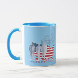 Brave Hearts Tribute hellblau Tasse