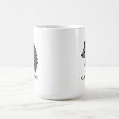 Brave Hedgehog Kaffeetasse (Mittel)