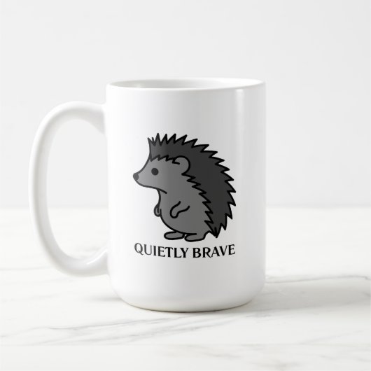 Brave Hedgehog Kaffeetasse (Links)