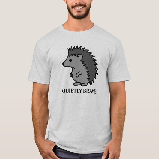 Brave Hedgehog T-Shirt (Vorderseite)
