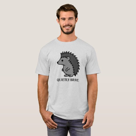 Brave Hedgehog T-Shirt (Vorne ganz)