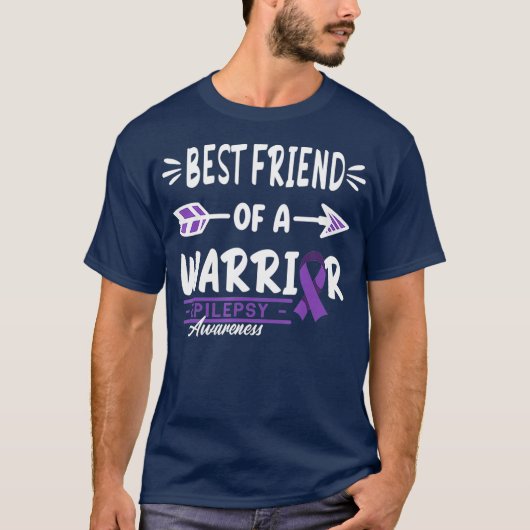 Brave I Best Friend I Epilepsy Awareness I T-Shirt (Vorderseite)