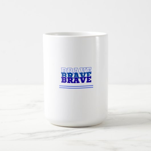 Brave Kaffeetasse (Mittel)