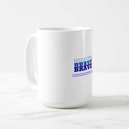Brave Kaffeetasse (Vorderseite Links)