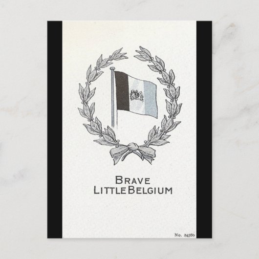 Brave Little Belgien Postkarte (Vorderseite)