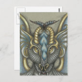 Brave Little Butterfly Postcard Postkarte (Vorne/Hinten)