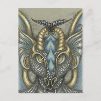 Brave Little Butterfly Postcard Postkarte