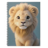 Brave Little Lion Notebook Notizblock (Vorderseite)