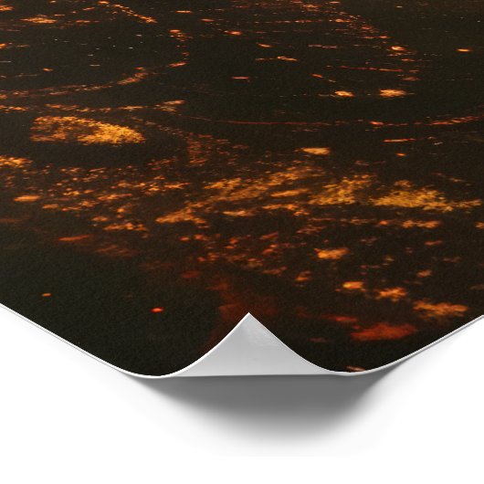 Brave mittelalterliche Ritter Nah-Up Poster (Ecke)