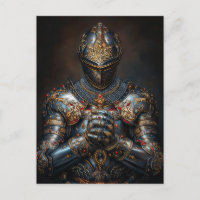 Brave mittelalterlicher Ritter