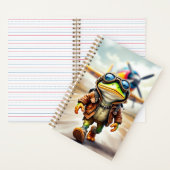 Brave Pilot, Autor Natasha Us Notizblock (Innen)