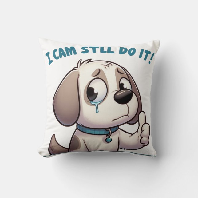 Brave Pup Pup Pup Kissen (Vorderseite)