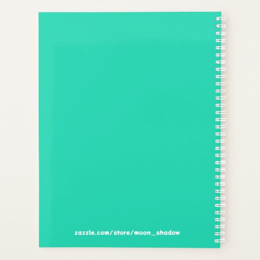 BRAVE Rainbow Gefärbte Krawatte Boho Planner Planer (Rückseite)