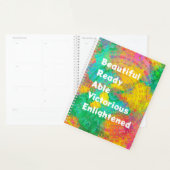 BRAVE Rainbow Gefärbte Krawatte Boho Planner Planer (Anzeige)