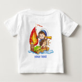 Brave Sailor Baby T-shirt (Rückseite)
