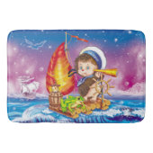 Brave Sailor Badematte (Vorderseite)