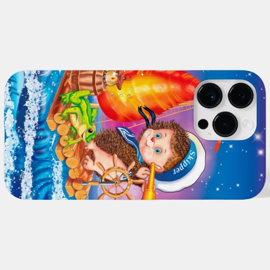 Brave Sailor Case-Mate iPhone Hülle (Rückseite (Horizontal))
