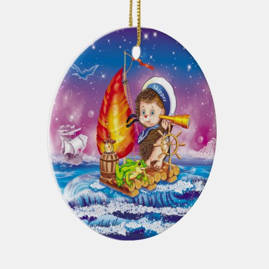 Brave Sailor Keramik Ornament (Rechts)